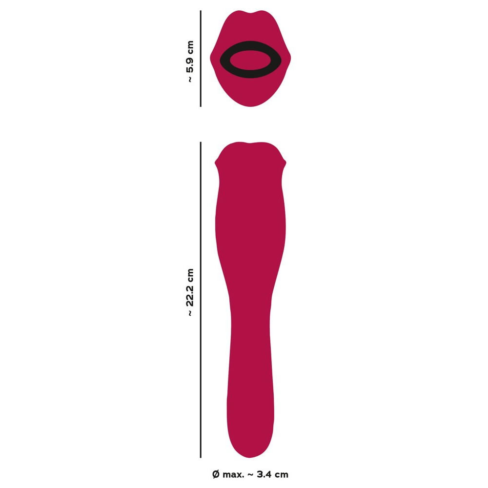 Oral Fun Lay-On Vibrator Large