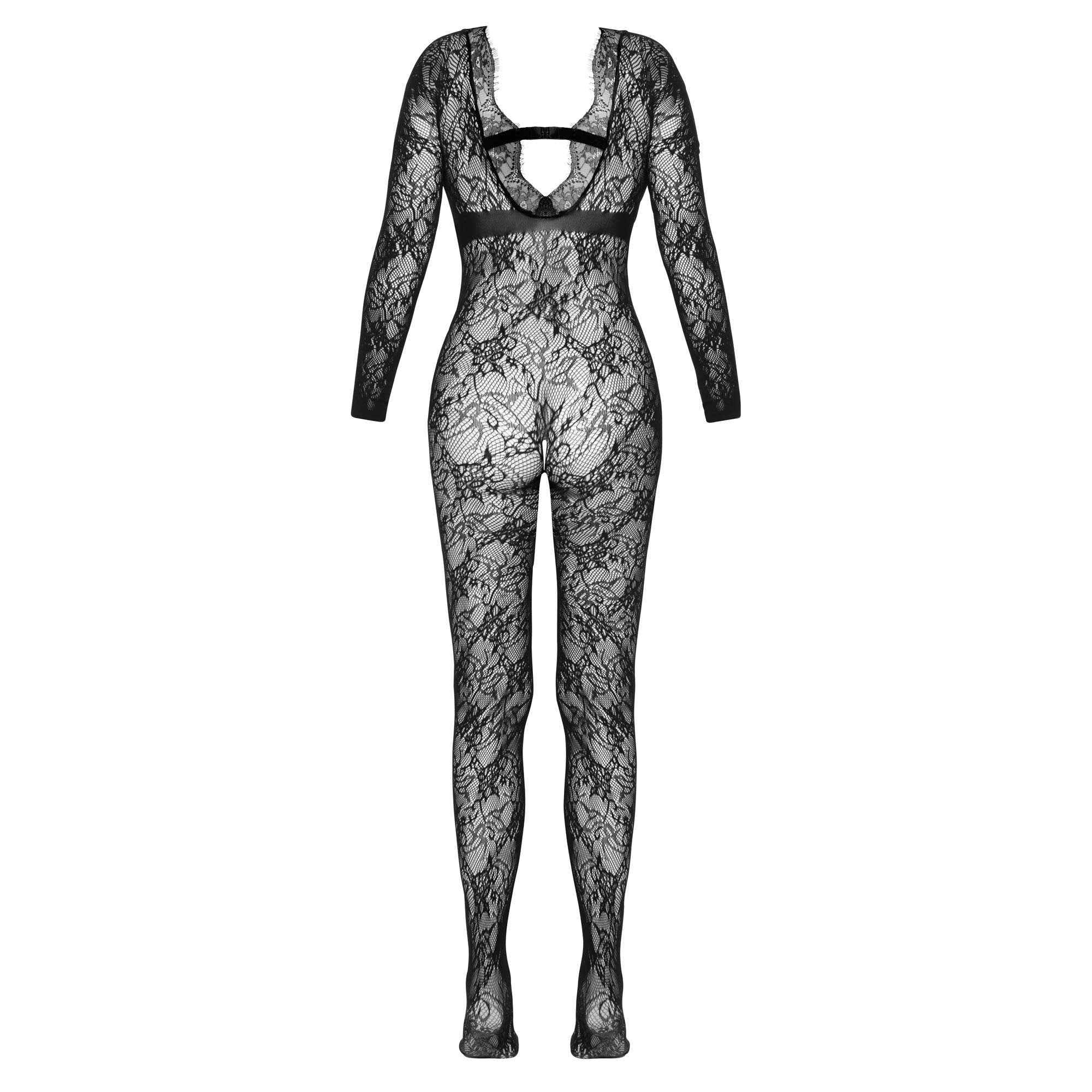 Fantasy Langrmet Bundls Blonde Catsuit