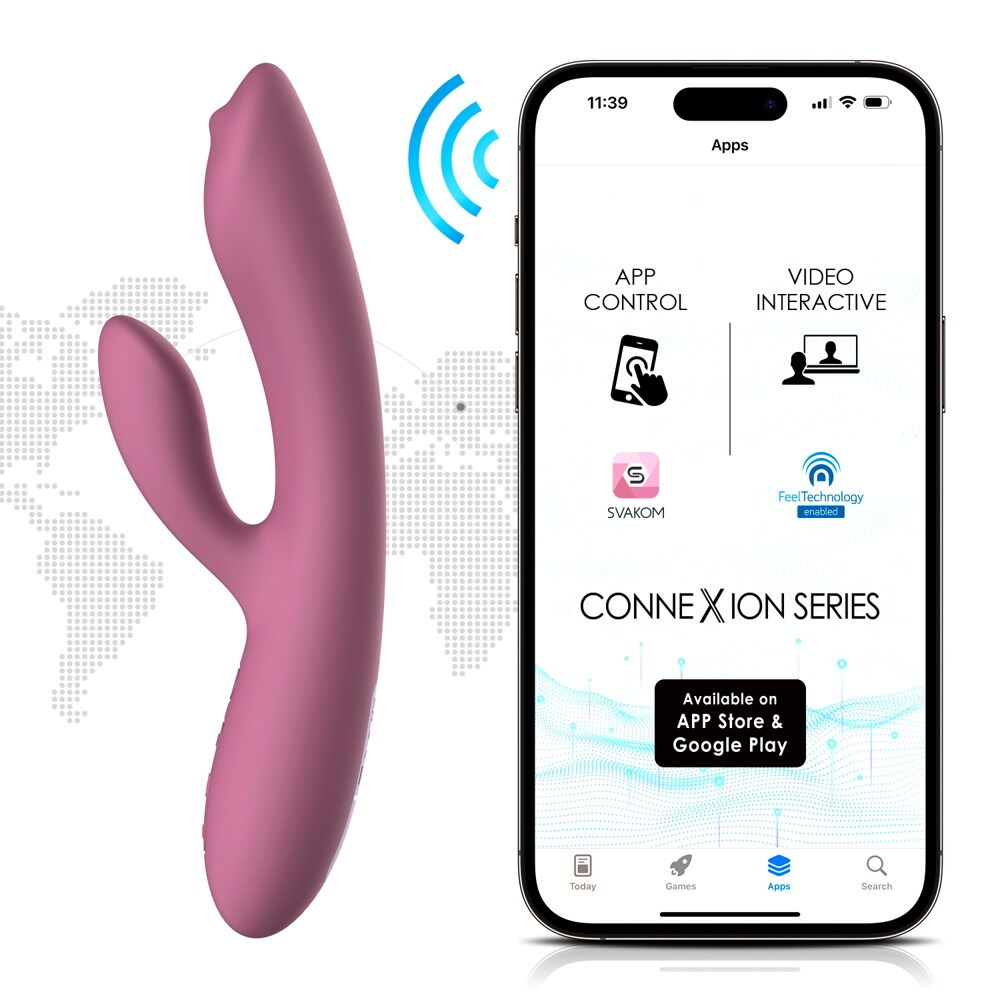 Svakom Trysta Neo Rabbit Vibrator with App Control