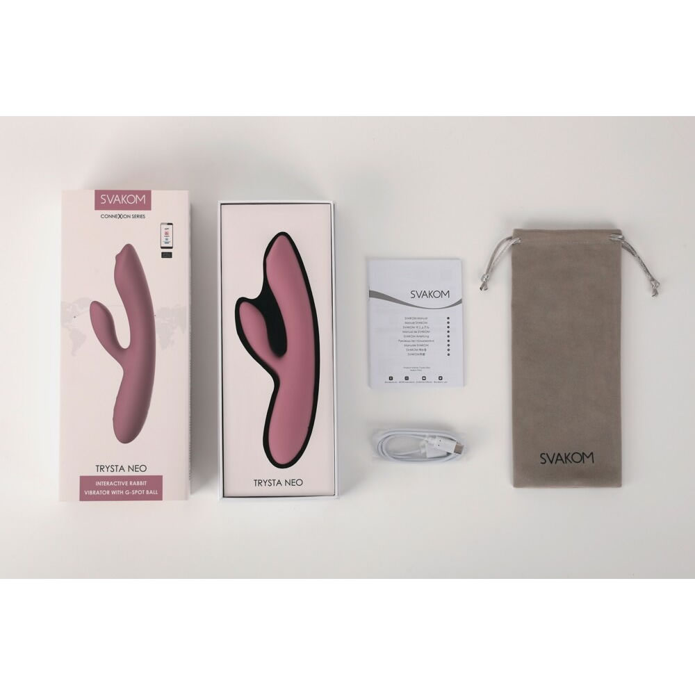 Svakom Trysta Neo Rabbit Vibrator with App Control