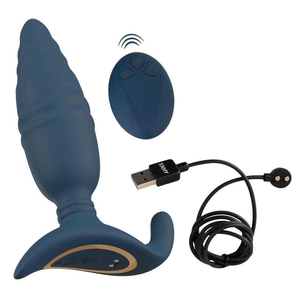 Anos Analvibrator mit Stofunktion und Fernbedienung