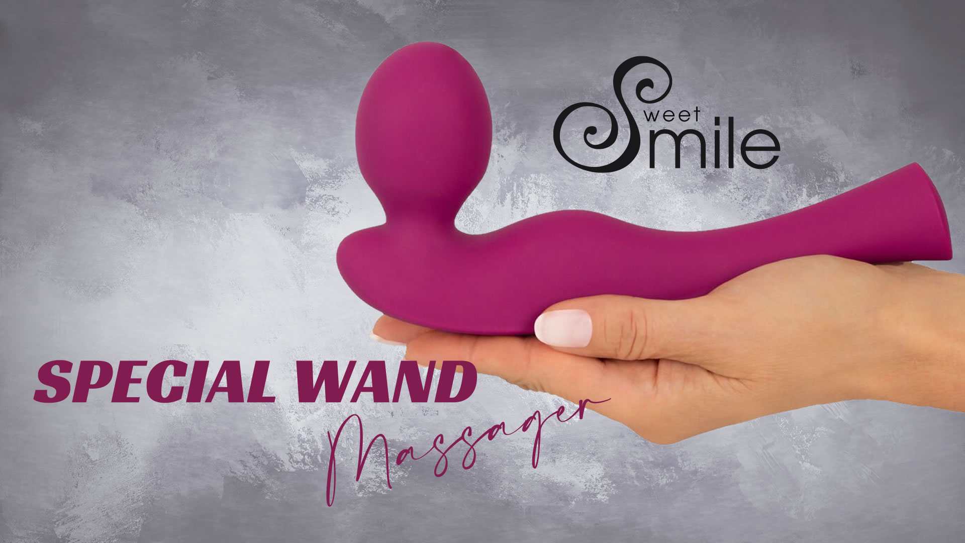 Sweet Smile Special Wand Massager with 90 degrees angle