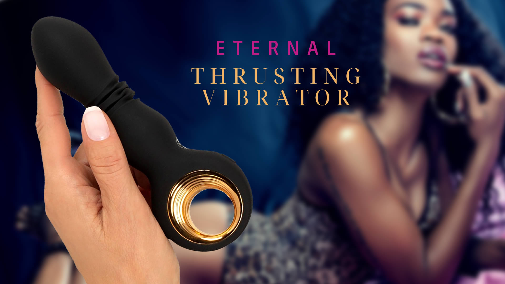Eternal Oppustelig Thrusting Stde Funktion Vibrator