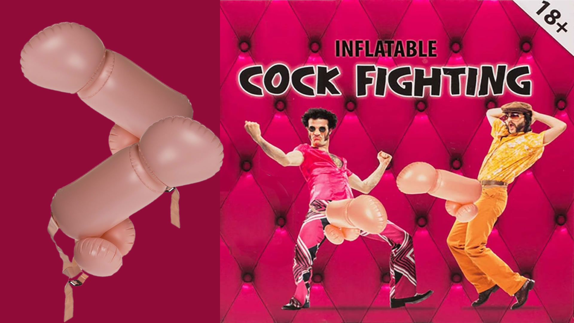 Inflatable Cock Fighting Party Game