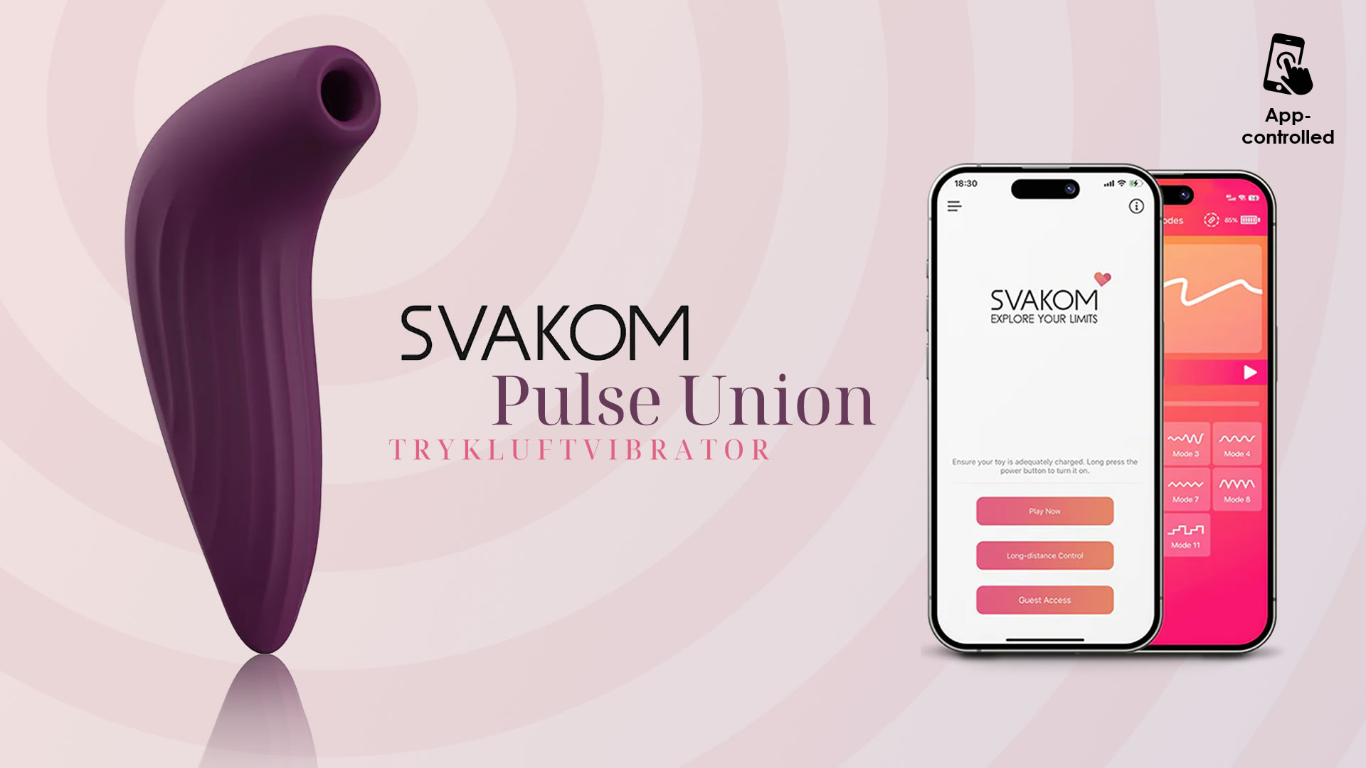 Svakom Pulse Union Klitoris Luftdruckvibrator