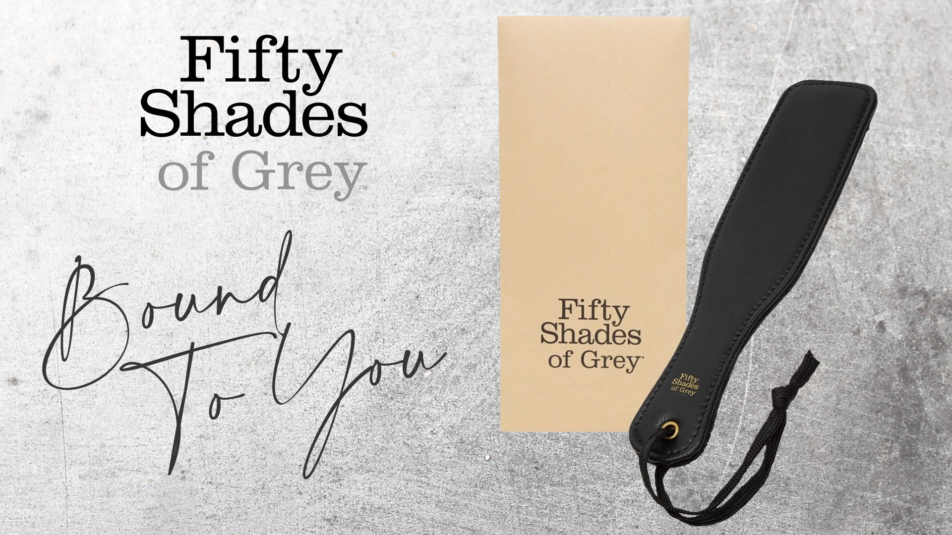 Fifty Shades of grey Bound to You Lille Paddle