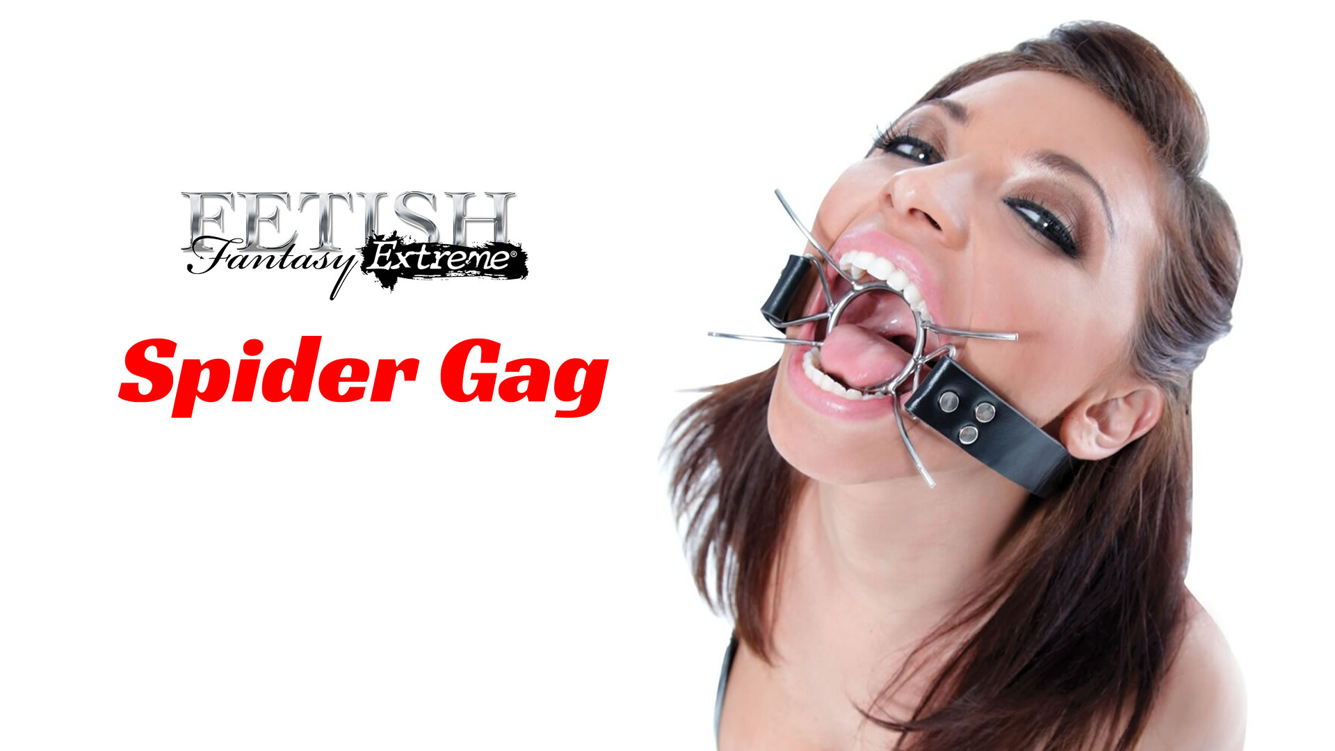 Fetish Fantasy Extreme Metal Spider Gag