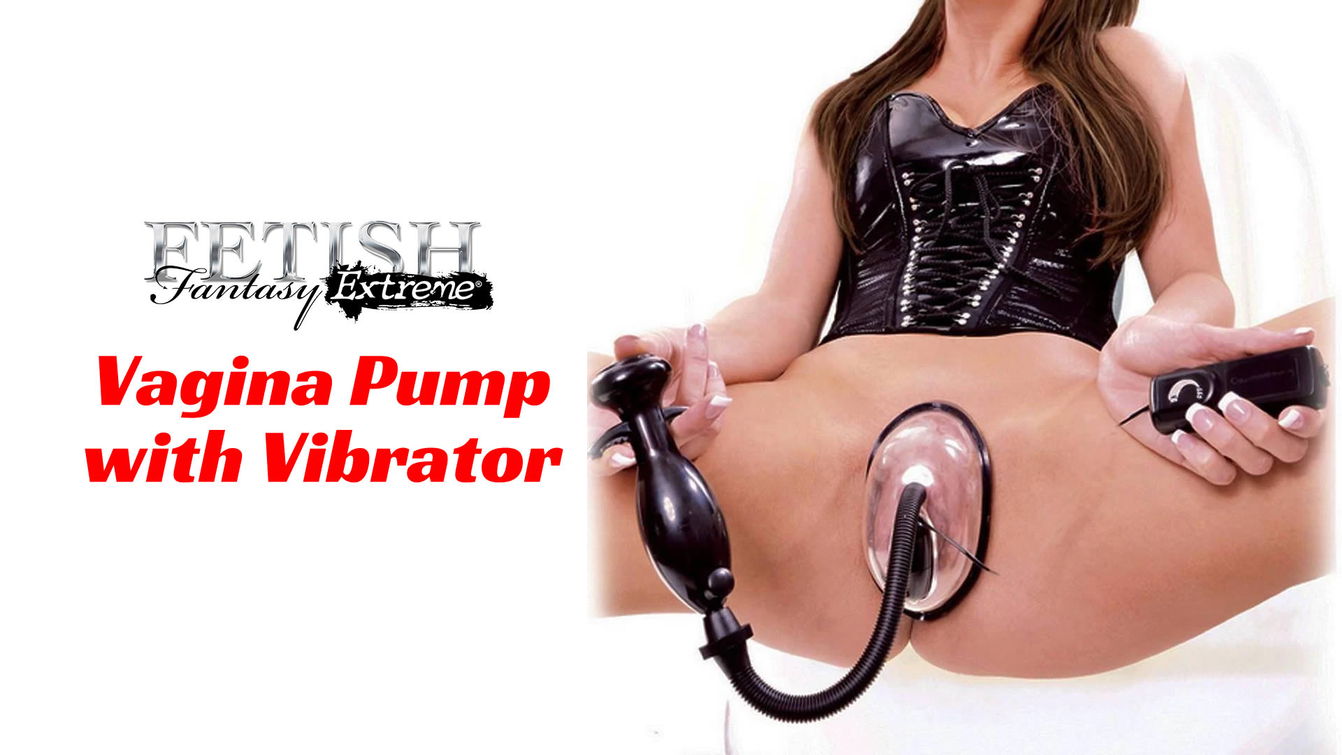 Fetish Fantasy Extreme Vagina Pumpe med Vibrator