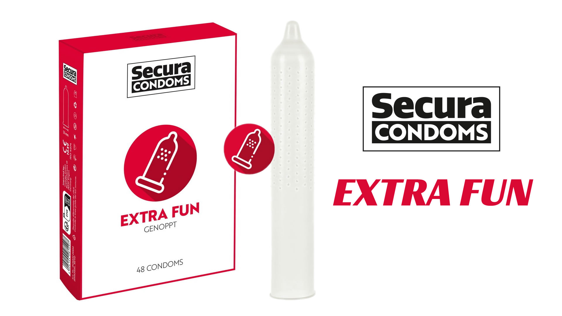 Secura Extra Fun Kondomer med Knopper