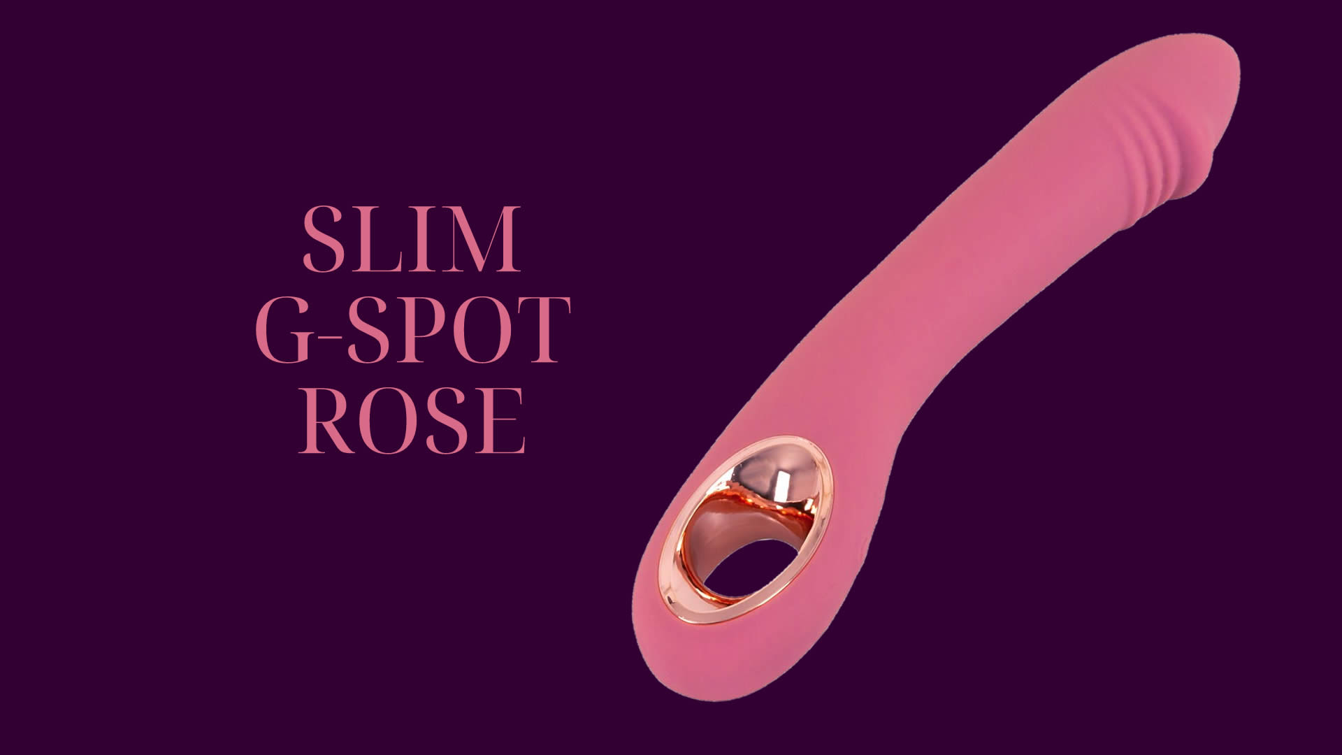 Slim G-Spot Rose Vibrator