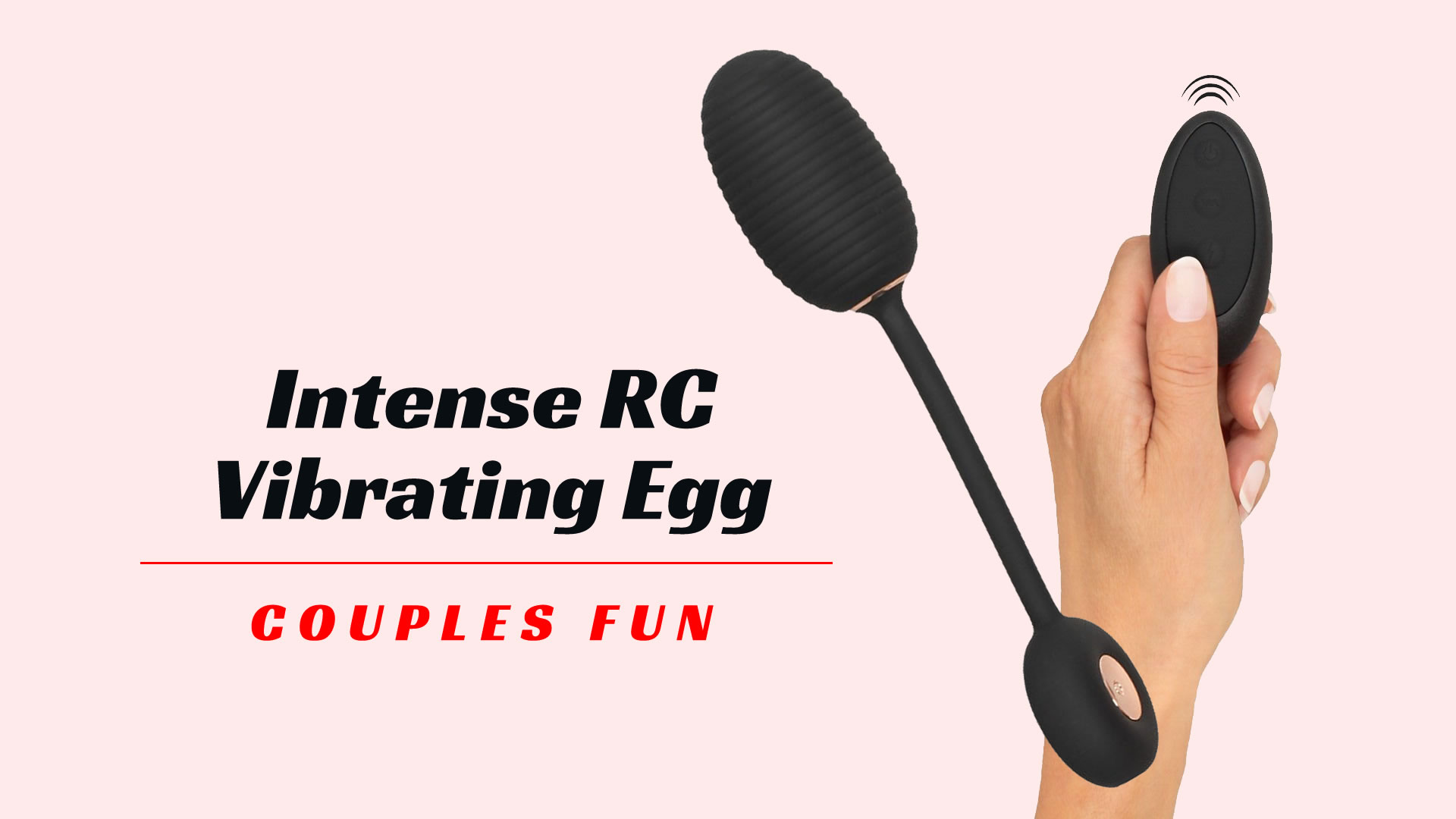 Intense RC Vibrating Egg