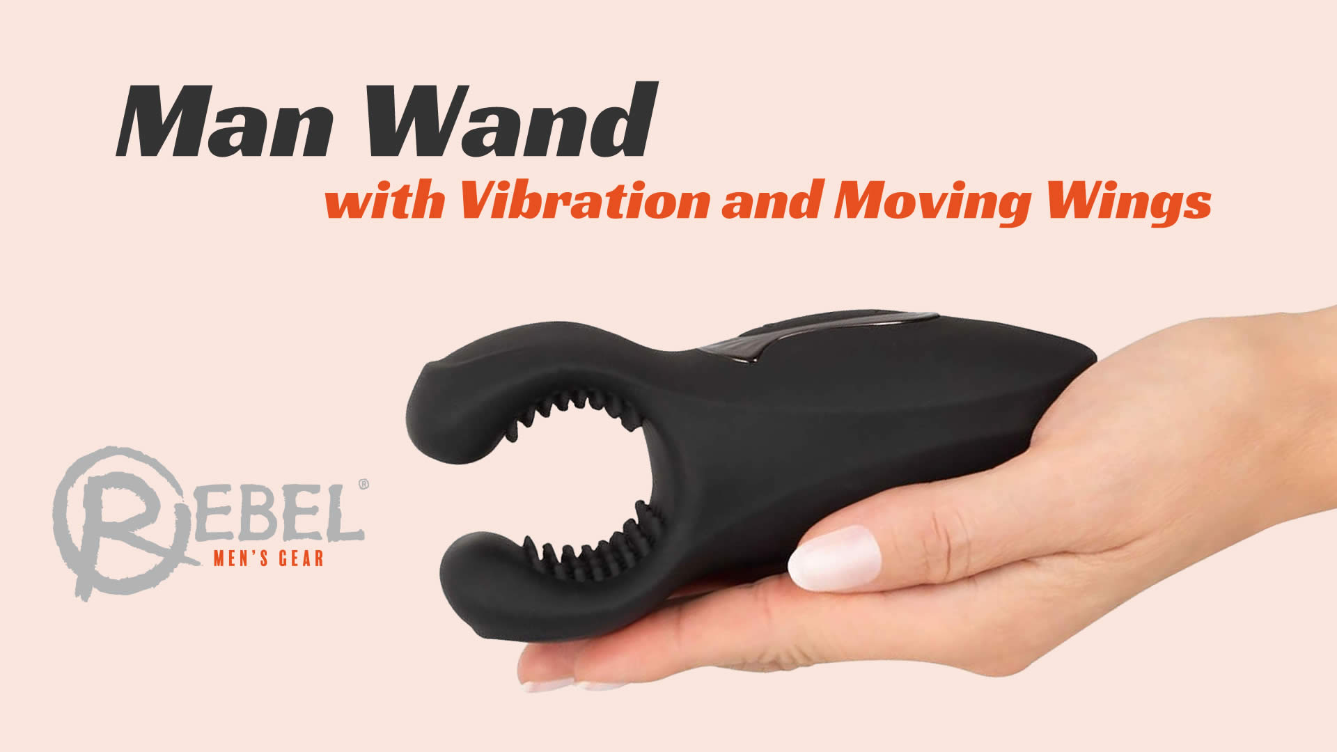 Rebel Man Wand Masturbator med Vibrator