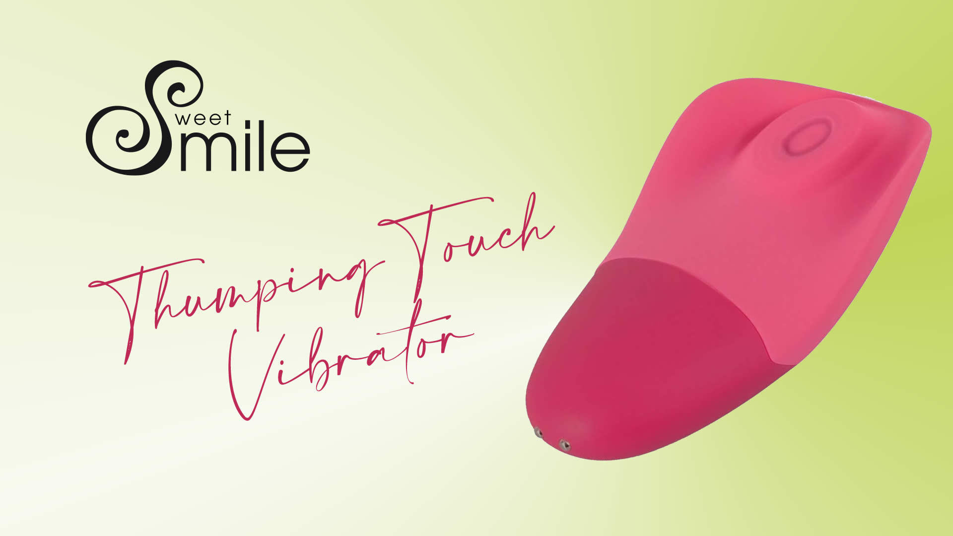 Sweet Smile Thumping Touch Clit Vibrator