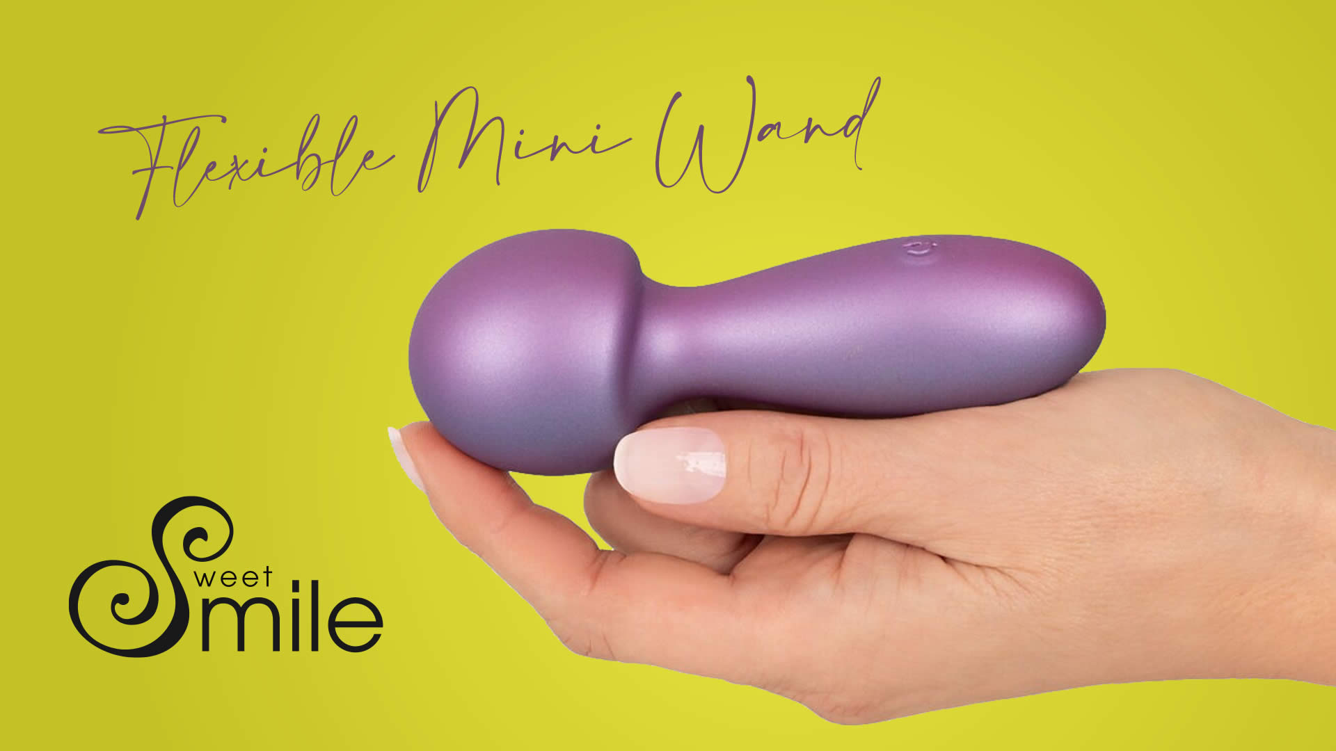 Sweet Smile Flexible Mini Wand Massagestav