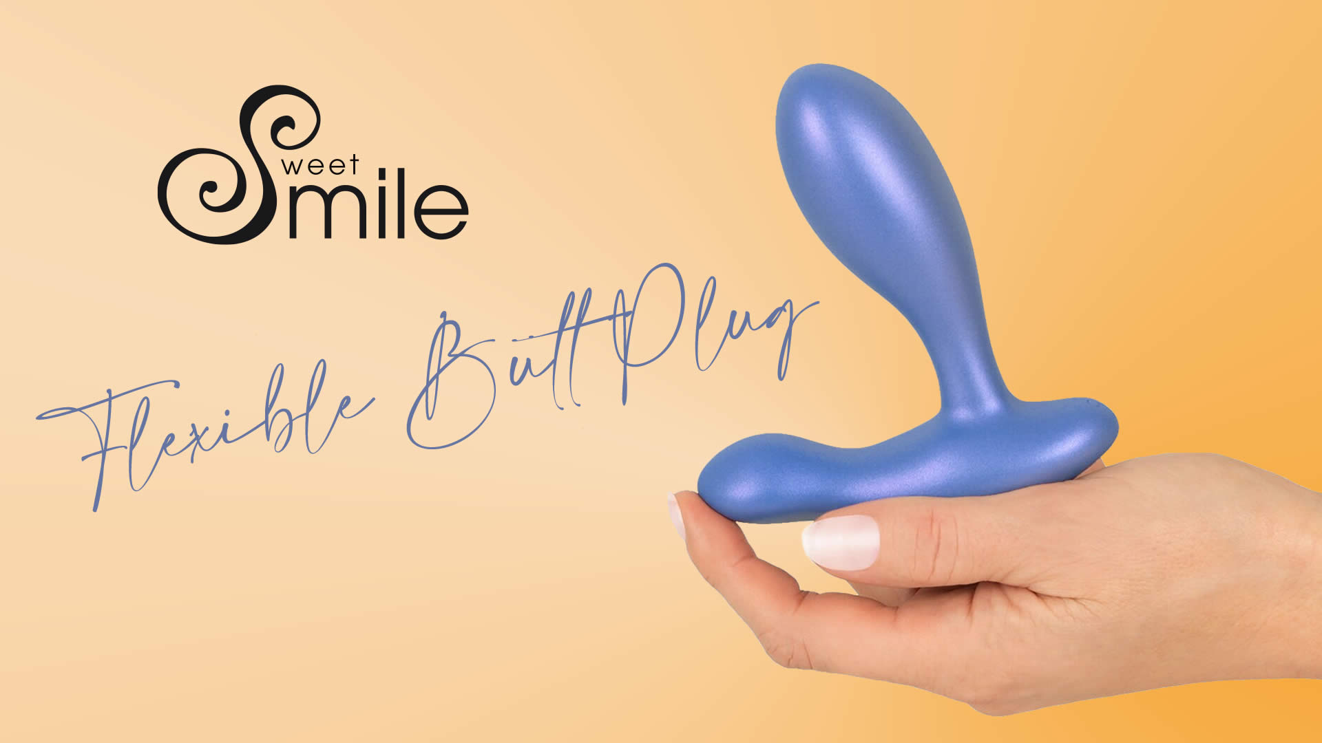 Sweet Smile Flexible Anal Plug med Dual Stimulation