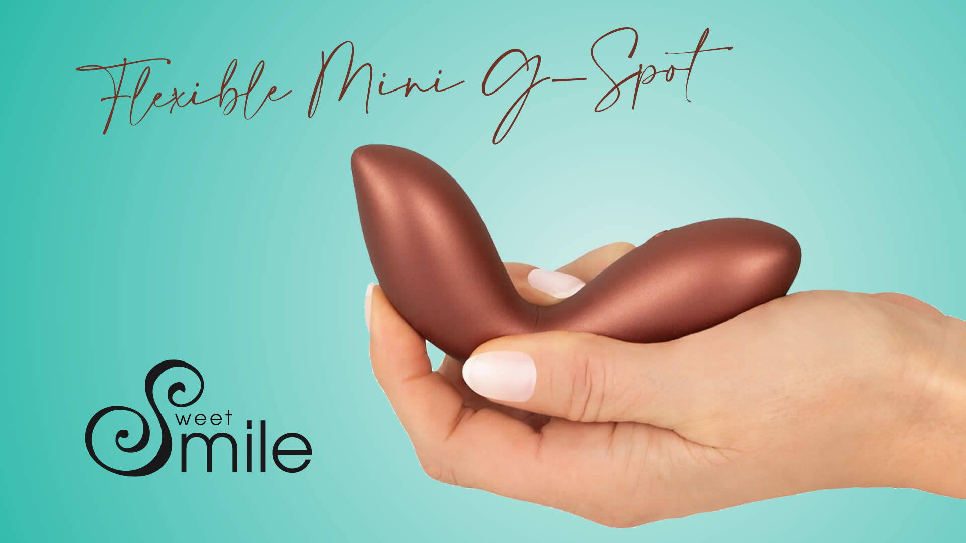 Sweet Smile Fleksibel Mini G-punkt Vibrator