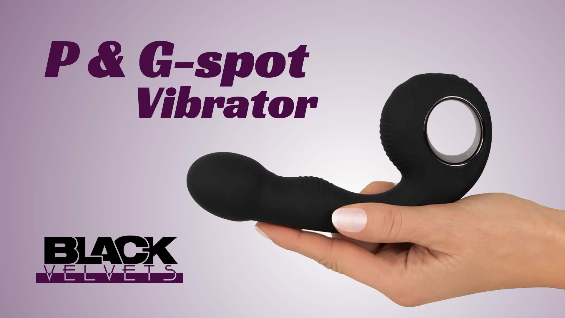 Black Velvets P og G-Punkt Vibrator