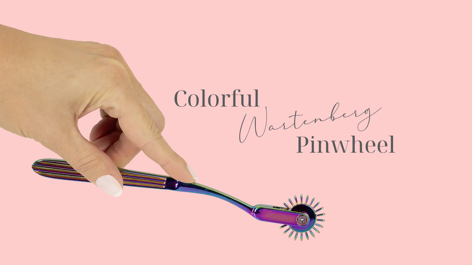 Rainbow Single Wartenberg Pinwheel og Nervehjul