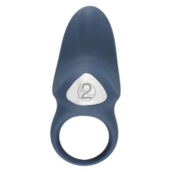 Silicone Vibrator Cock Ring with 10 Modes