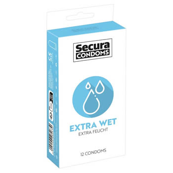 Secura Extra Wet Kondome mit Reservoir