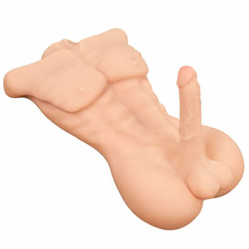 Realistixxx Deluxe Man Torso Dildo og Masturbator