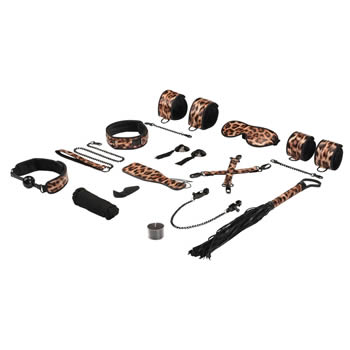 Leopard Print Blid Bondage St